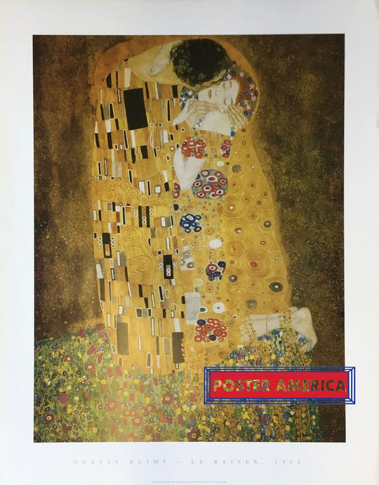 Gustav Klimt Le Baiser Art Print 22 X 28 Posters Prints & Visual Artwork