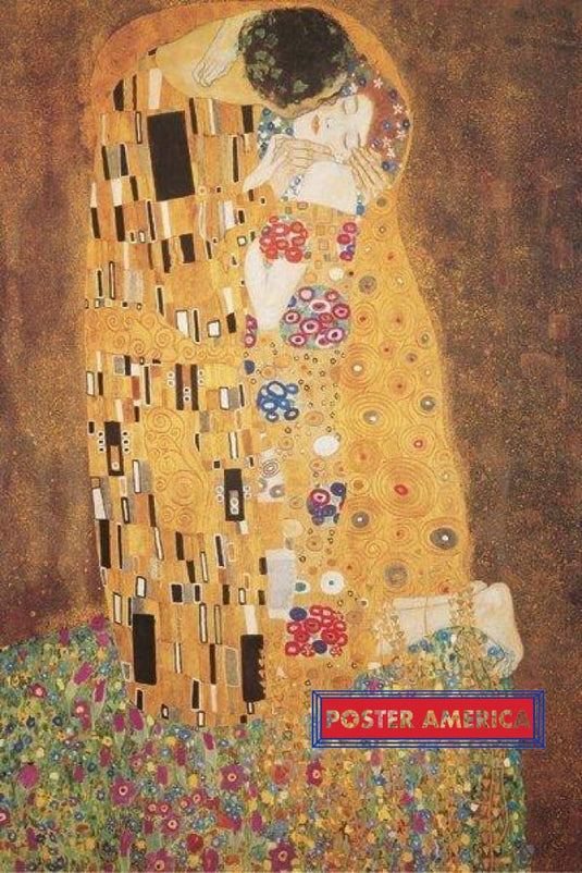 Gustav Klimt The Kiss Le Baiser Poster 24 X 36