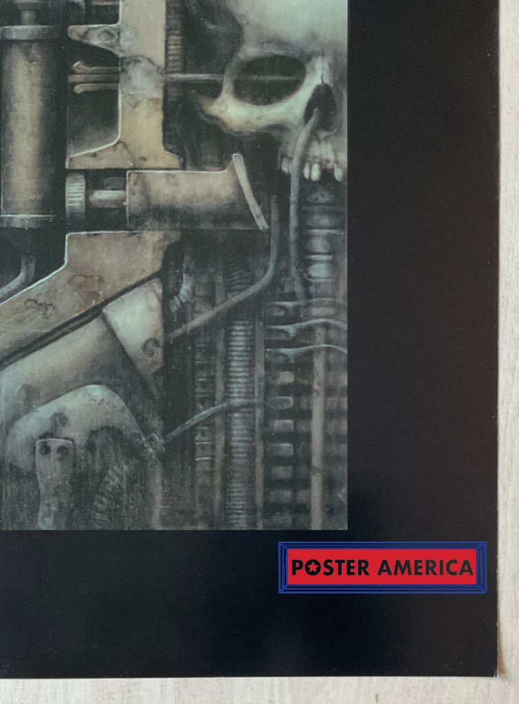Load image into Gallery viewer, H.r. Giger Landschaft Xix 1973 Authentic 2003 Swiss Import Poster 24 X 34.5
