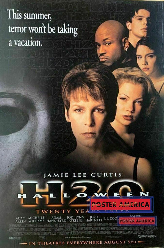 Halloween H20 Original Single Sided Movie Poster 27 X 40 One Sheet
