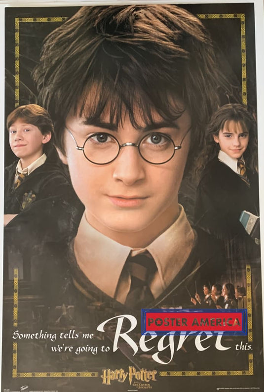 Harry Potter And The Chamber Of Secrets Movie Poster 22 X 34