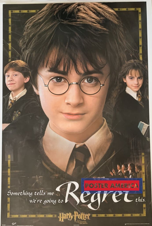 Harry Potter And The Chamber Of Secrets Movie Poster 22 X 34