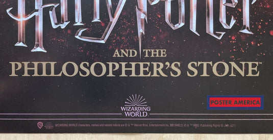 Harry Potter And The Philosophers Stone Movie Poster 24 X 36