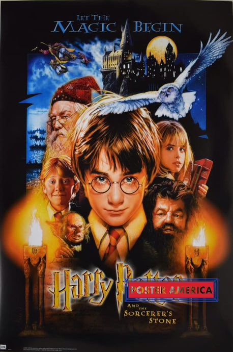 Harry Potter And The Sorcerers Stone One Sheet Poster 24 X 36