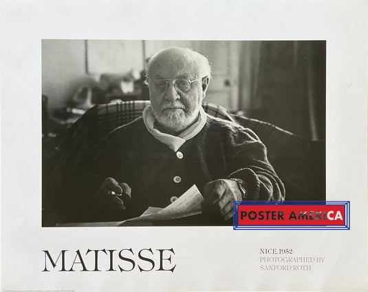 Henri Matisse Vintage Photography Poster 23 X 29 Posters Prints & Visual Artwork