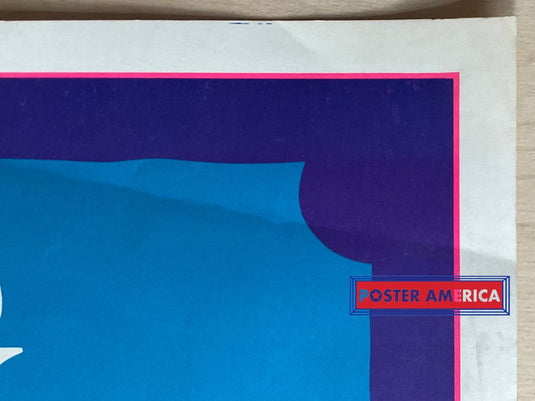 Hi My Name Is Arnold Vintage 1972 Black Light Poster 23 X 35