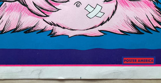 Hi My Name Is Arnold Vintage 1972 Black Light Poster 23 X 35