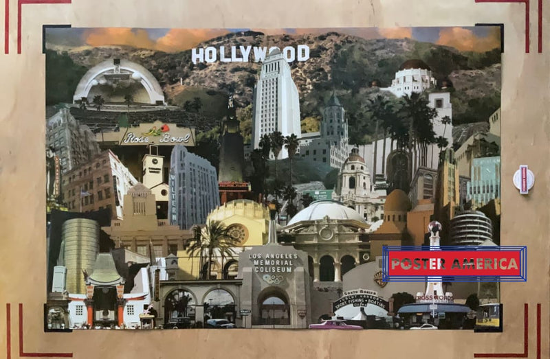 Load image into Gallery viewer, Hollywood Scenic Collage Poster 24 X 36
