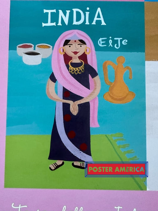 How The World Says Hello Educational Classroom Poster 20 X 28