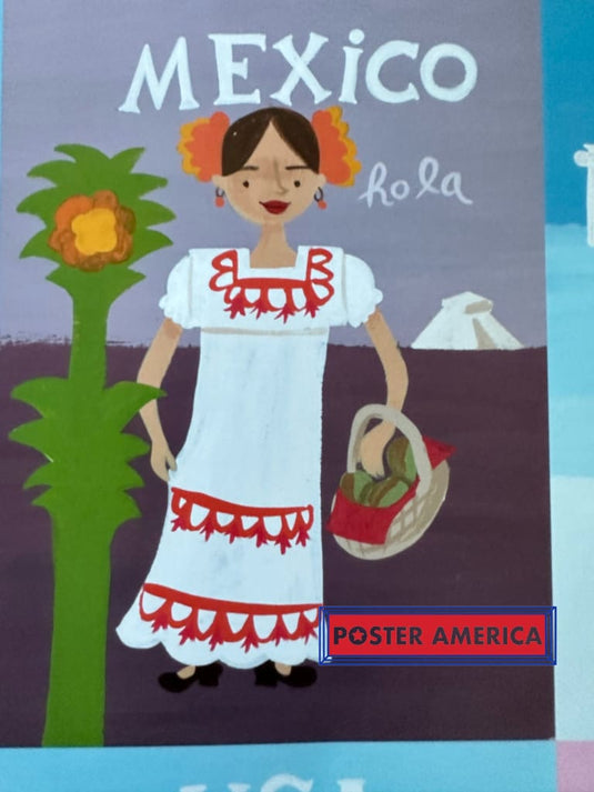 How The World Says Hello Educational Classroom Poster 20 X 28