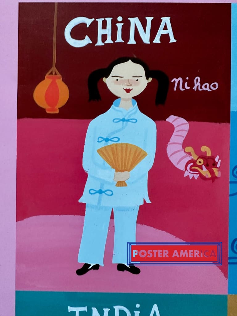 Load image into Gallery viewer, How The World Says Hello Educational Classroom Poster 20 X 28
