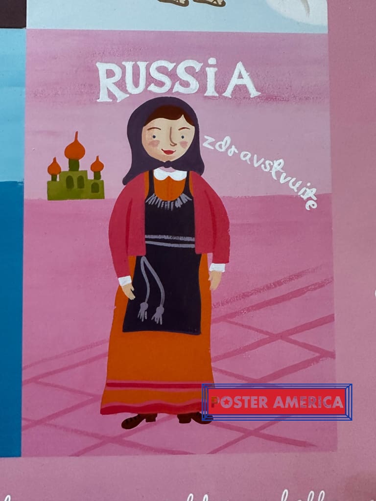 Load image into Gallery viewer, How The World Says Hello Educational Classroom Poster 20 X 28
