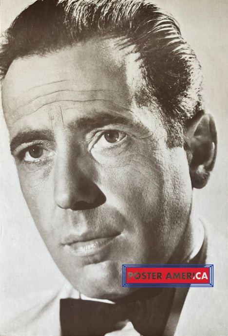 Humphrey Bogart Vintage Sepia German Import Poster 23.5 x 34 Vintage Poster
