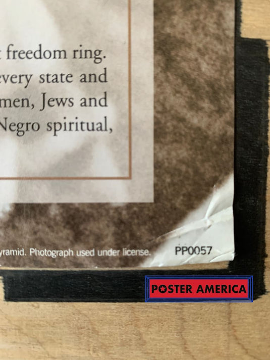I Have A Dream Speech By Martin Luther King Jr. Vintage 2000 Poster 24 X 36 Vintage Poster