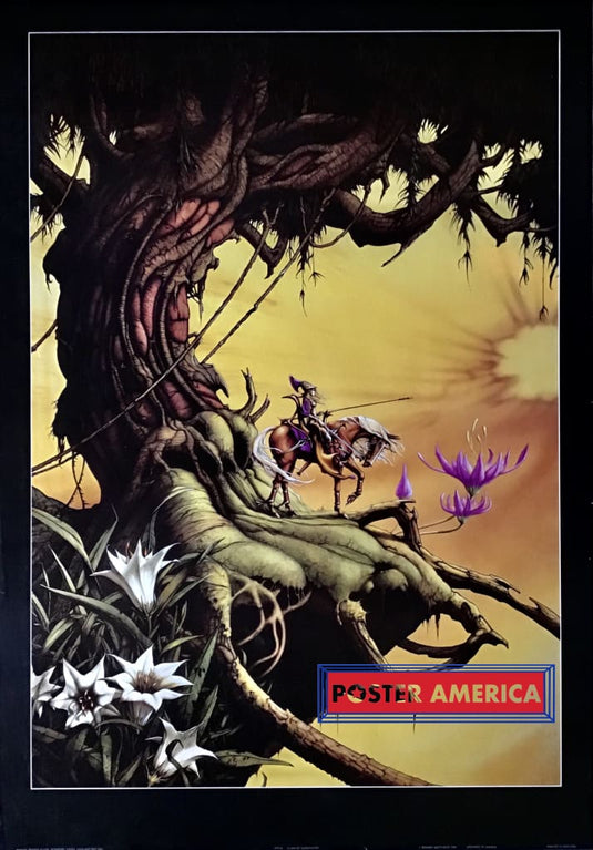 Rodney Matthews Illian Of Garathorm Uk Import Vintage Poster 24.5 X 35