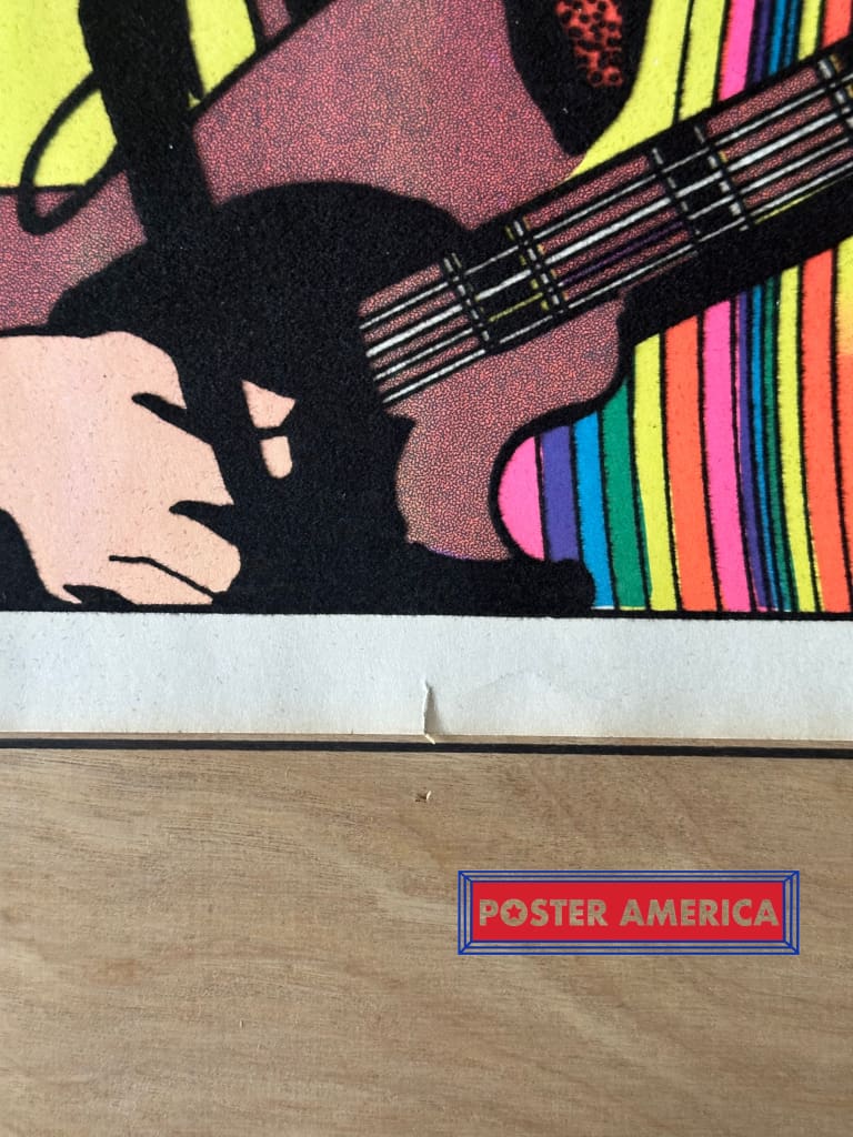 Load image into Gallery viewer, In Concert Original Vintage 1976 Black Light Poster 23 X 35
