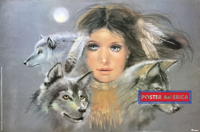 Indian Summer By Joy Caros Art Poster 24.5 X 36.5