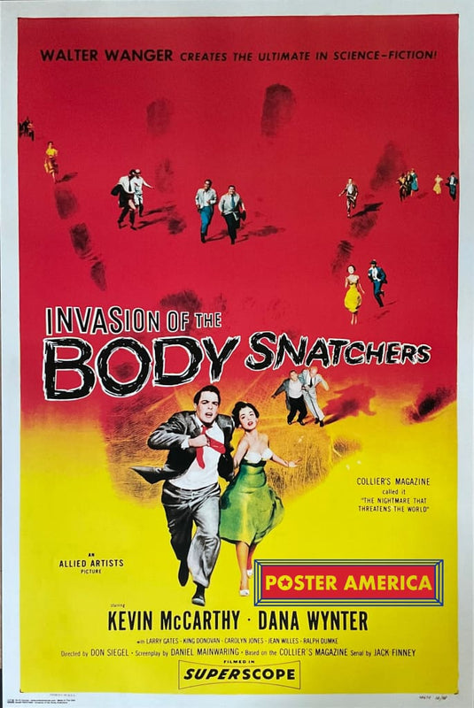 Invasion of The Body Snatches Reproduction Movie Poster 24 x 36 Poster