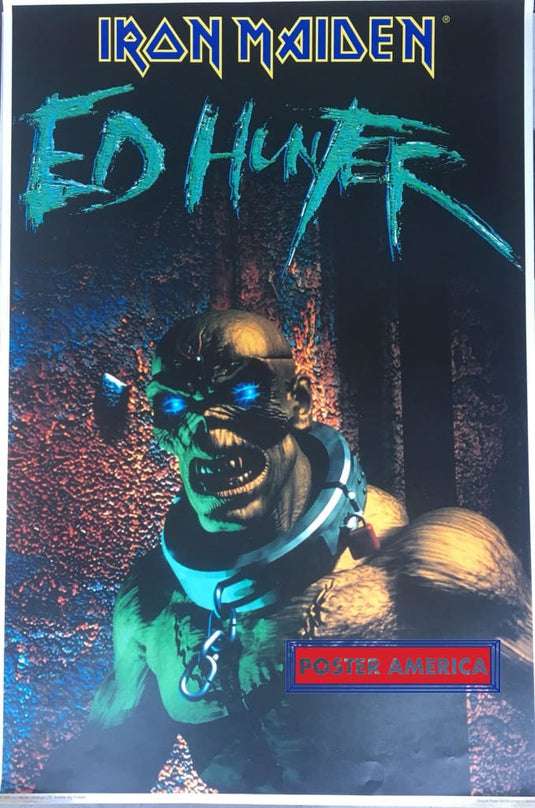 Iron Maiden Ed Hunter Poster 25 X 37 Posters Prints & Visual Artwork
