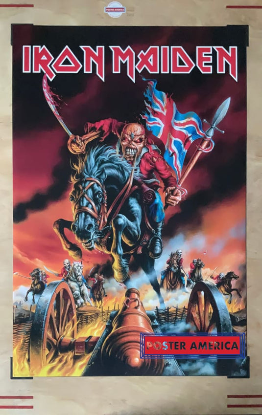 Iron Maiden England World Tour Poster 24 X 36
