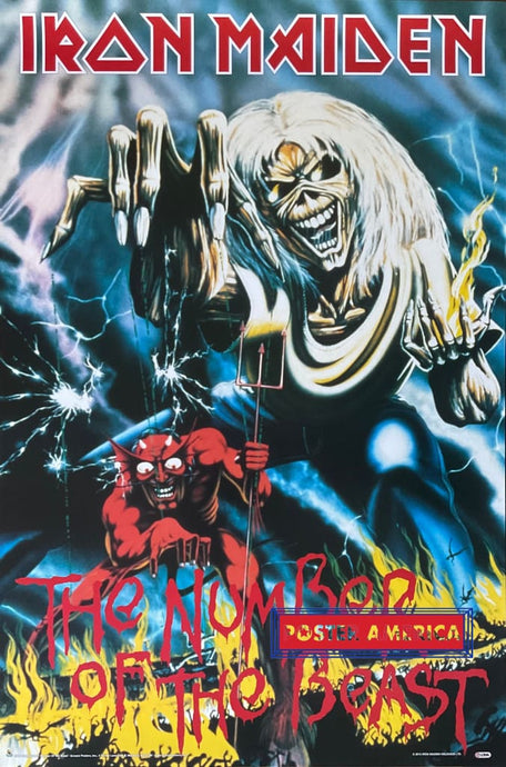 Iron Maiden Number of The Beast Poster 24 x 36 Poster