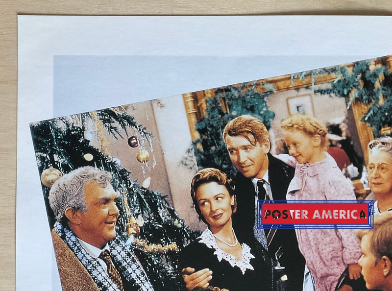 Load image into Gallery viewer, Its A Wonderful Life Vintage 1996 One-Sheet Reproduction Movie Poster 27 X 40
