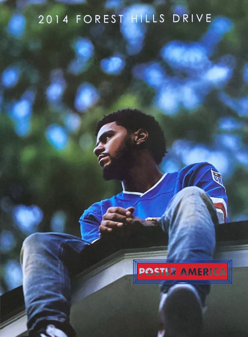 J. Cole Forest Hills Drive 2014 Album Cover Poster 24 X 36
