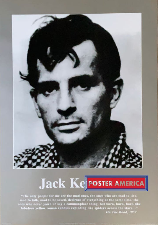 Jack Kerouac The Only People For Me Are Mad Ones Vintage Poster 23.5 X 34 Vintage Poster