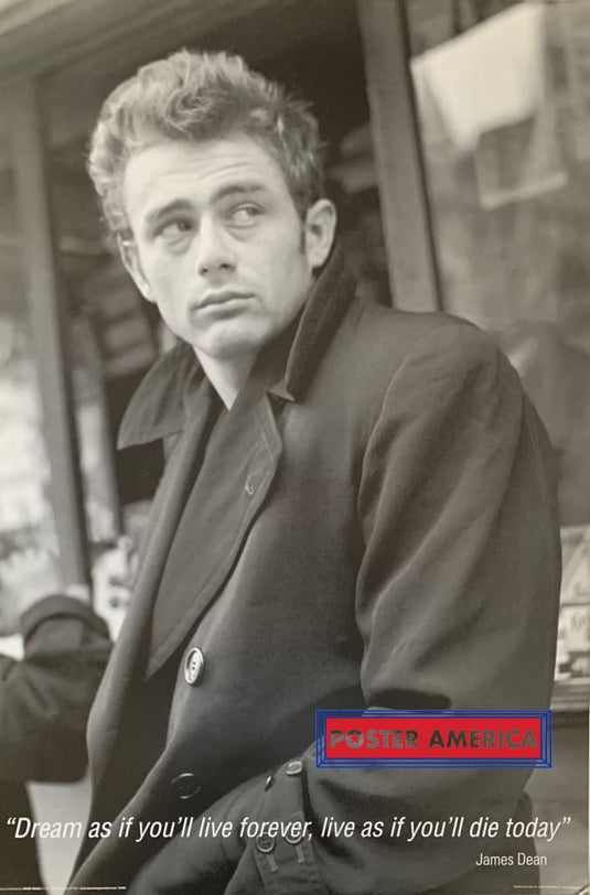 James Dean Inspirational Quote 24 X 36 Poster