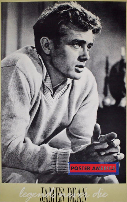 James Dean Legends Never Die Rare Poster 22.5 X 34.5