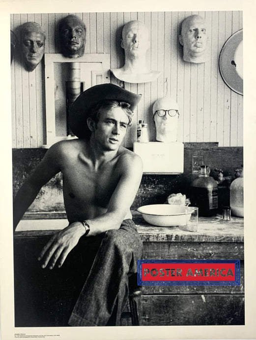 James Dean Photography By Sanford Roth Rare Poster 20 X 25