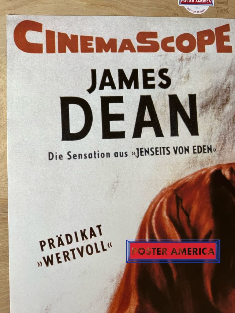 Load image into Gallery viewer, James Dean Rebel Without A Cause German Reproduction Movie Poster 26 X 38 Vintage One Sheet
