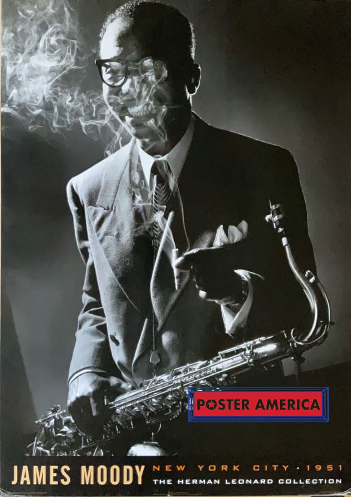 Load image into Gallery viewer, James Moody Herman Leonard Collection New York City Vintage Poster 24 X 34
