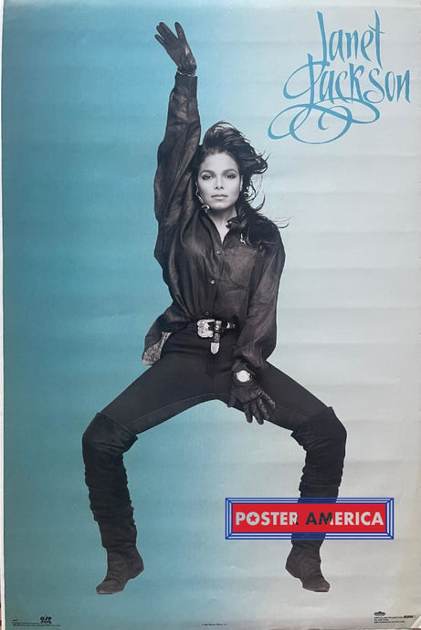 Janet Jackson Original 1990 Poster Osp Publishing 23 X 35 Posters Prints & Visual Artwork