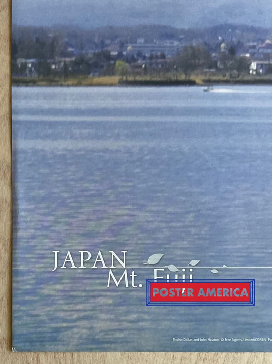 Japan Mt. Fuji Vintage Scenic Slim Print 12 X 36