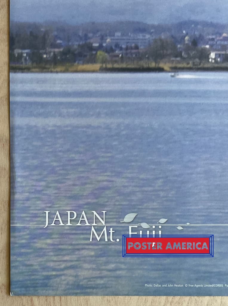 Load image into Gallery viewer, Japan Mt. Fuji Vintage Scenic Slim Print 12 X 36
