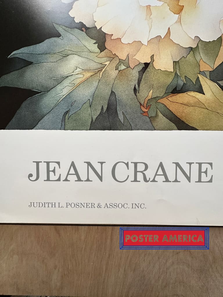 Load image into Gallery viewer, Jean Crane Art Expo Flower Vintage 1984 Print 24 X 30 Vintage Poster
