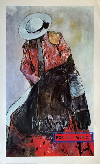 Jean Jansem Le Picador Vintage Uk Import Art Print 21.5 X 35.5 Fine