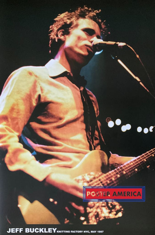 Jeff Buckley Knitting Factory NYC Poster 24 x 36 - Poster