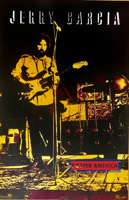 Jerry Garcia Art Vintage 1993 Poster 23 X 35