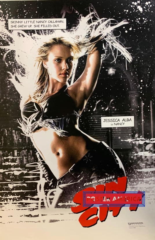 Jessica Alba In Sin City 2005 Movie Promo Poster 24 X 36