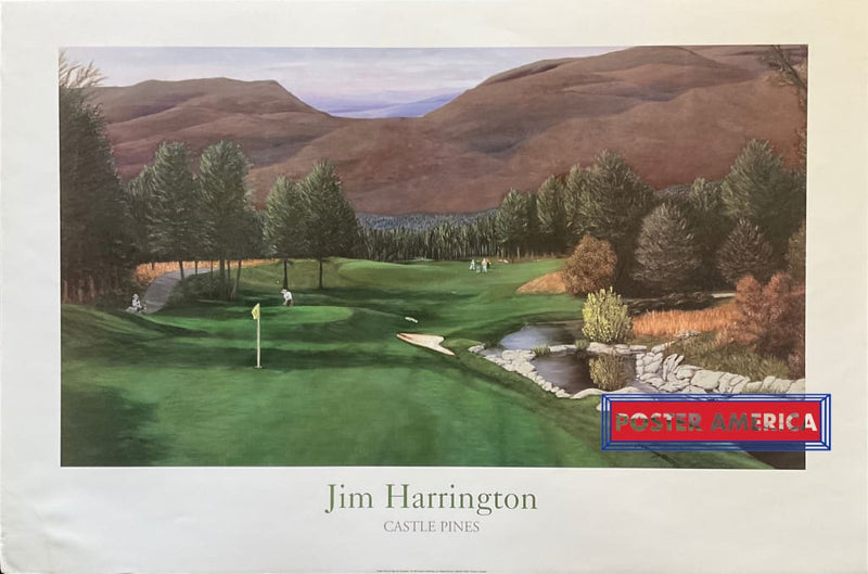 Load image into Gallery viewer, Jim Harrington Castle Pines Vintage 1996 Poster 24 X 35 Vintage Poster

