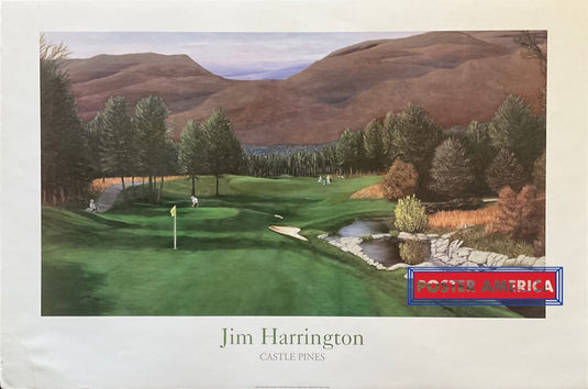 Jim Harrington Castle Pines Vintage 1996 Poster 24 X 35 Vintage Poster