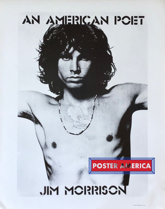 Jim Morrison An American Poet Uk Import Poster 22.5 X 28.5 Posters Prints & Visual Artwork