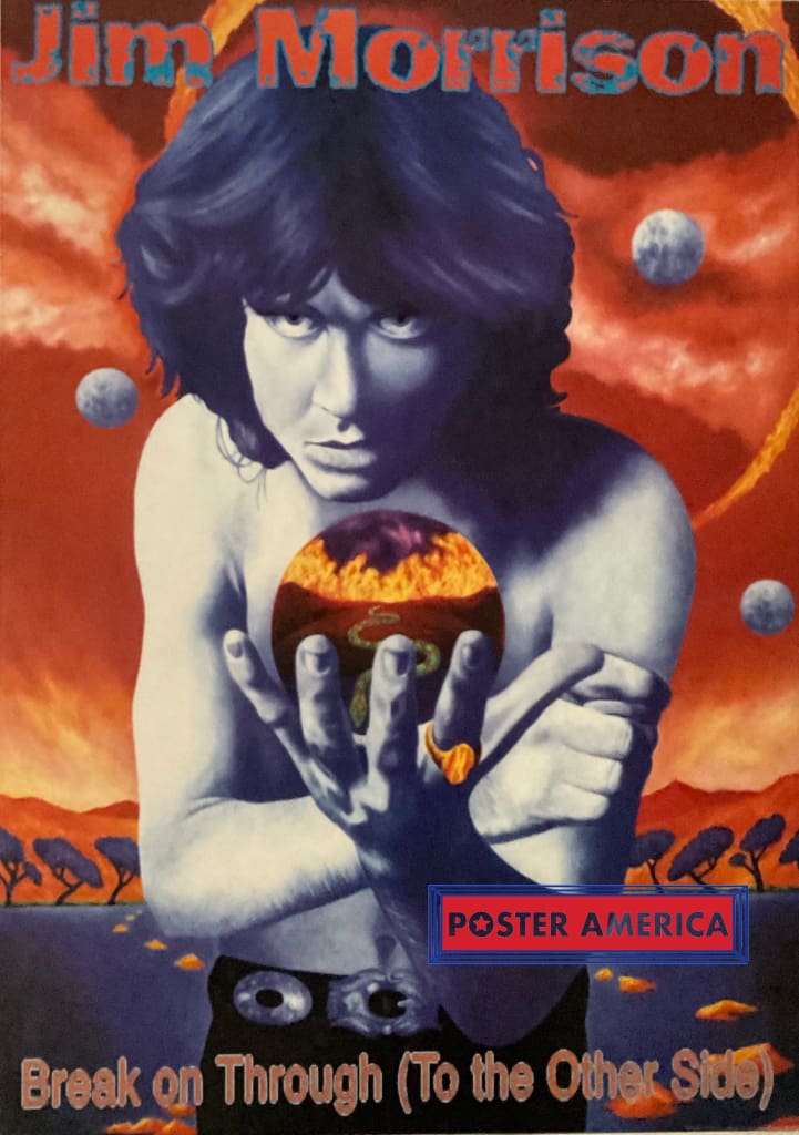 Load image into Gallery viewer, Jim Morrison Break On Through To The Other Side Vintage Movie Poster 23.5 X 33.5 Designed By Neil
