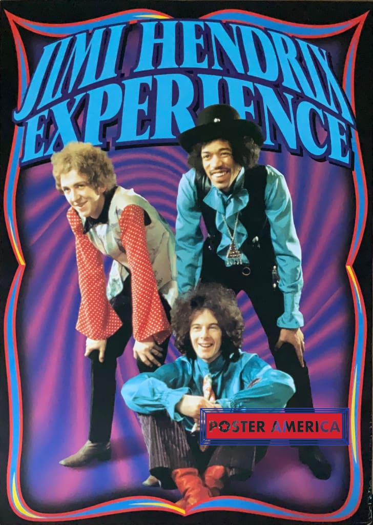 Load image into Gallery viewer, Jimi Hendrix Experience Vintage Out Print Poster 24 X 33.5 Vintage Poster
