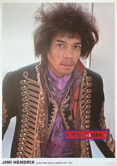 Jimi Hendrix Hyde Park Hotel London Poster 23.5 x 33 Poster