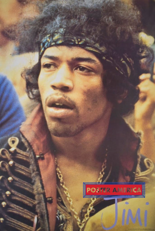 Jimi Hendrix Series Out Of Print Poster 23 X 34