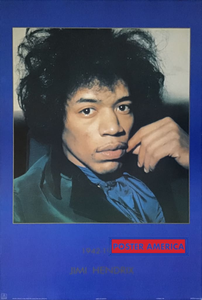 Load image into Gallery viewer, Jimi Hendrix Uk Import Vintage Poster 23.5 X 34.5

