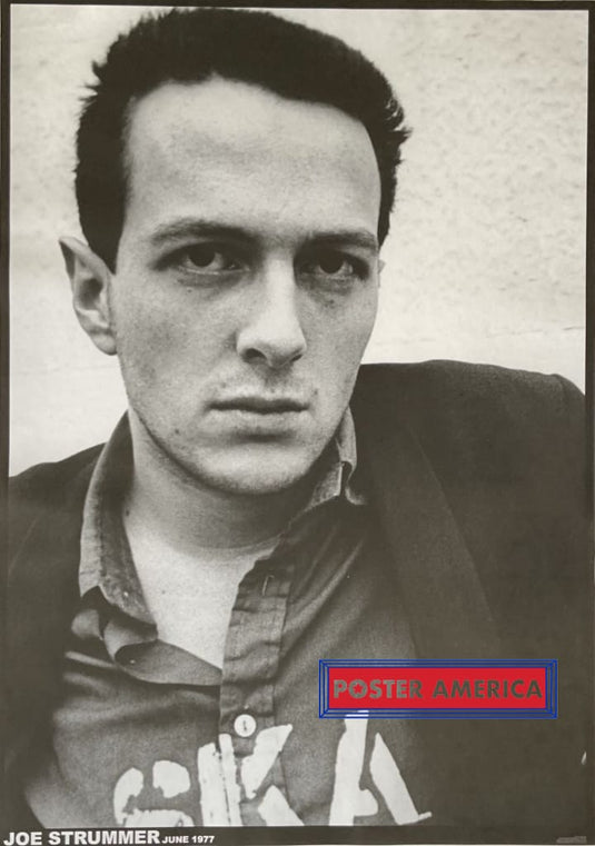 Joe Strummer British Musician June 1977 Poster 23.5 X 33